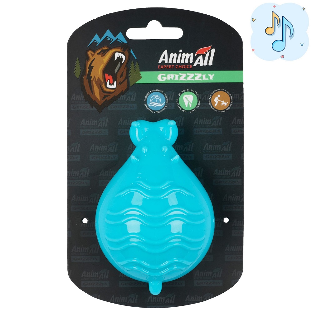 AGrizZzly 9963 Іграшка Бегемот, синя