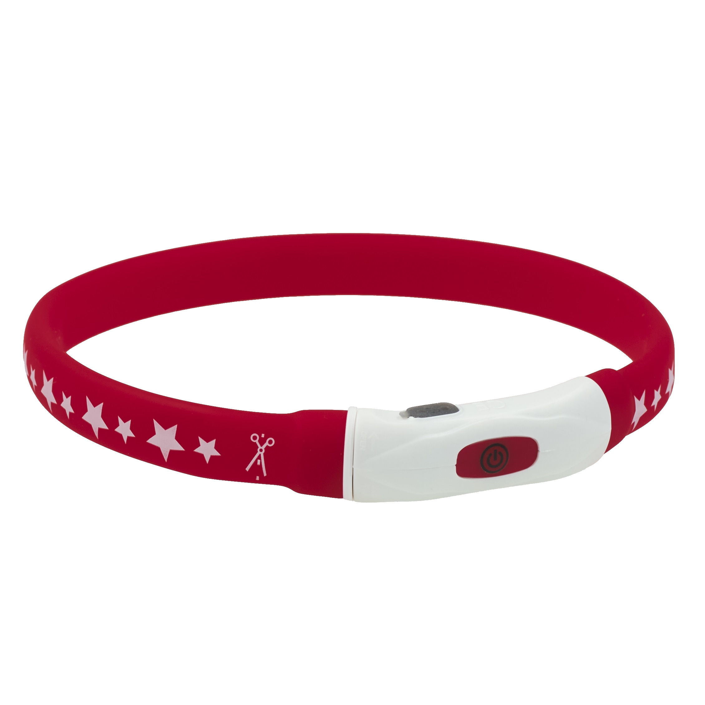 AnimAll 0167 нашийник LED-S 40 см червоний з підзарядкою USB