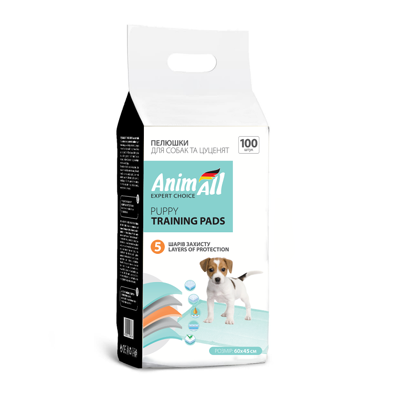 Пелюшки AnimAll 60х45 см 100штук фото 1