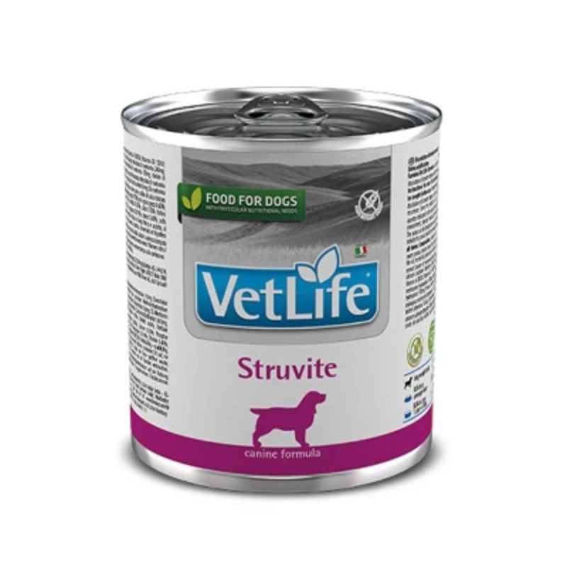 Фарміна дог волог Vet Life Struvite дієт. харчування, для розчинення струвітних уролітів фото 1