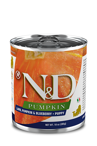 Фарміна дог волог N&D Grain Free PUMPKIN LAMB PUPPY ALL BREEDS з гарбузом, ягням, чорницею фото 1