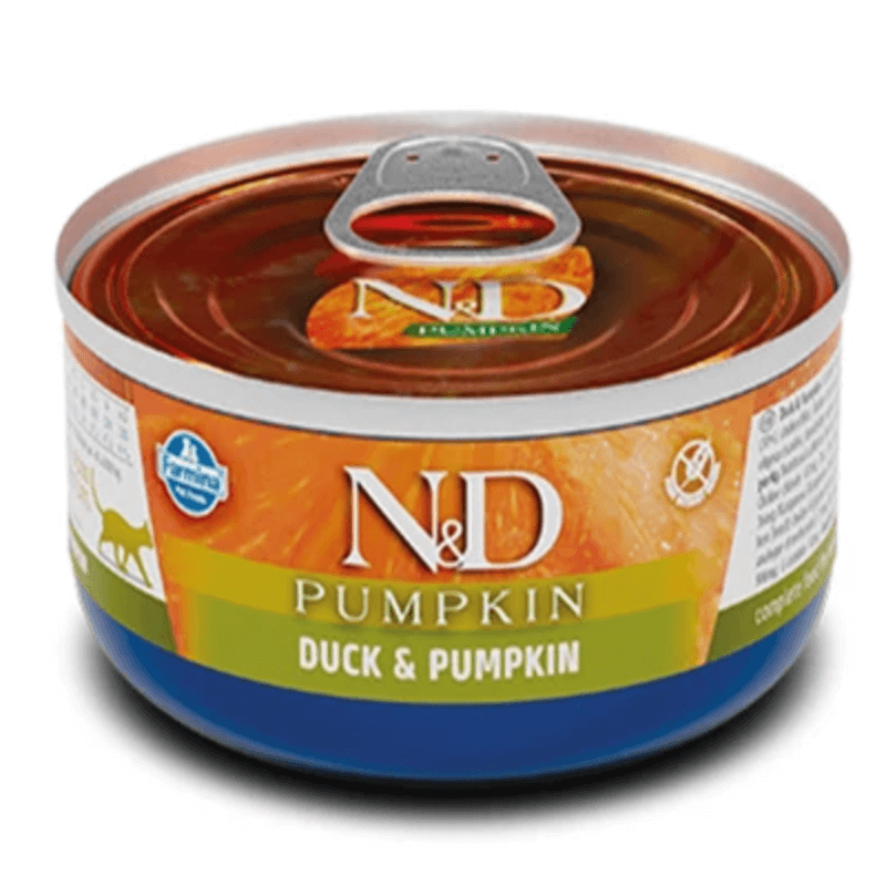 Фарміна кет волог N&D Grain Free PUMPKIN DUCK ADULT з гарбузом, качкою фото 1