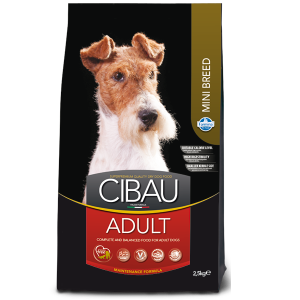 Фарміна дог сух CIBAU ADULT MINI з куркою фото 1