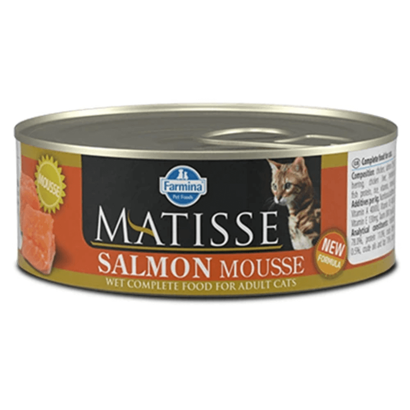 Фарміна кет волог Farmina MATISSE CAT MOUSSE SALMON з лососем фото 1