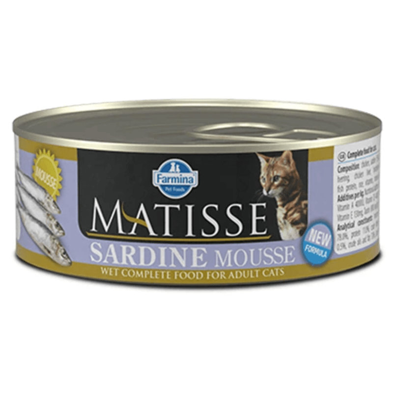 Фарміна кет волог Farmina MATISSE CAT MOUSSE SARDINE з сардиною фото 1
