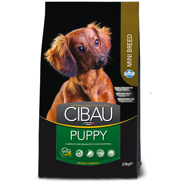 Фарміна дог сух CIBAU PUPPY MINI з куркою фото 1