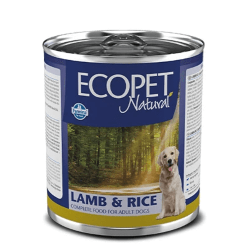 Фарміна дог волог ECOPET NATURAL DOG LAMB & RICE з ягням фото 1
