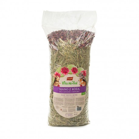 Vitapol СІНО Vita Herbal з пелюстками троянд д гризунів