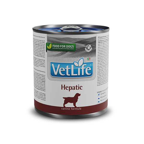 Фарміна дог волог Vet Life Hepatic дієт. харчування, при хронічній печінковій недостатності фото 1