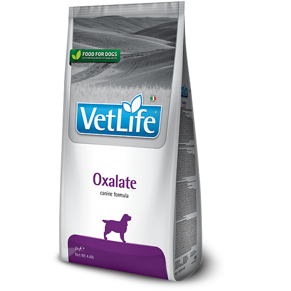 Фарміна дог сух Vet Life Oxalate дієт. харч., для скорочення утворення оксалатів фото 1
