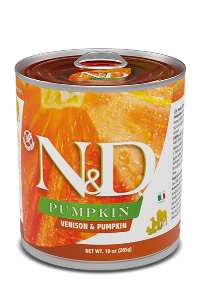 Фарміна дог волог N&D Grain Free VENISON & PUMPKIN ALL BREEDS з олениною та гарбузом фото 1