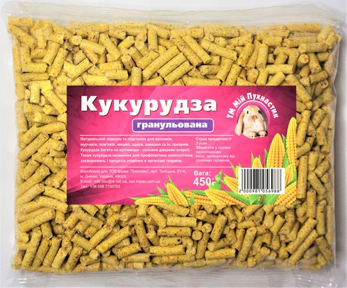 МП КУКУРУДЗА гранульована "Мій Пухнастик" фото 1