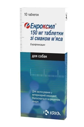 Енроксил табл 150мг 10табл фото 1