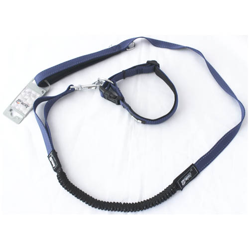 Анімалл повідець+нашийник HL-LH 148 Blue 15x1200mm фото 1